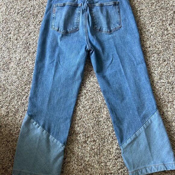 Paige Colette Crop  Flare twisted Panel EMMYLOU Women's Size 31 - Picture 4 of 16